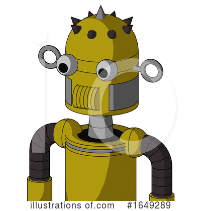 Royalty-Free (RF) Robot Clipart Illustration by Leo Blanchette - Stock Sample #1649289