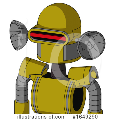 Royalty-Free (RF) Robot Clipart Illustration by Leo Blanchette - Stock Sample #1649290