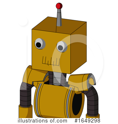 Royalty-Free (RF) Robot Clipart Illustration by Leo Blanchette - Stock Sample #1649298