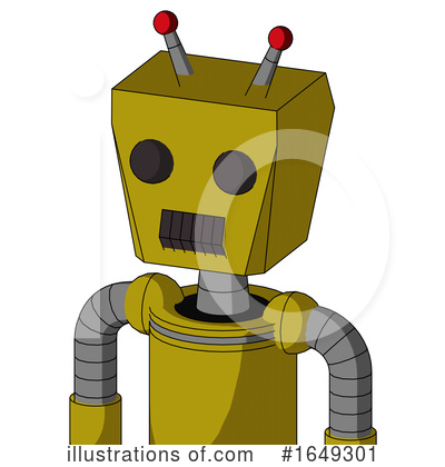 Royalty-Free (RF) Robot Clipart Illustration by Leo Blanchette - Stock Sample #1649301