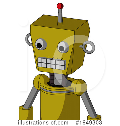 Royalty-Free (RF) Robot Clipart Illustration by Leo Blanchette - Stock Sample #1649303