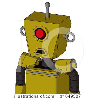 Royalty-Free (RF) Robot Clipart Illustration by Leo Blanchette - Stock Sample #1649307