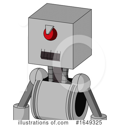 Royalty-Free (RF) Robot Clipart Illustration by Leo Blanchette - Stock Sample #1649325