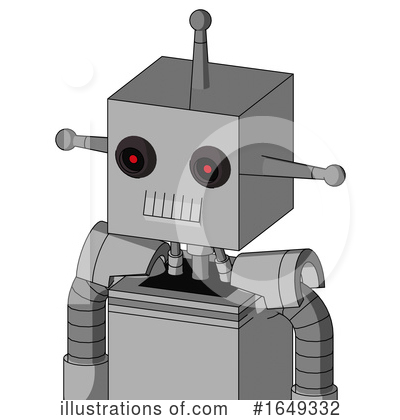 Royalty-Free (RF) Robot Clipart Illustration by Leo Blanchette - Stock Sample #1649332