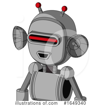 Royalty-Free (RF) Robot Clipart Illustration by Leo Blanchette - Stock Sample #1649340