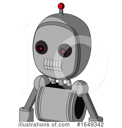 Royalty-Free (RF) Robot Clipart Illustration by Leo Blanchette - Stock Sample #1649342