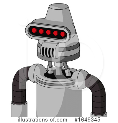 Royalty-Free (RF) Robot Clipart Illustration by Leo Blanchette - Stock Sample #1649345
