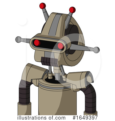 Royalty-Free (RF) Robot Clipart Illustration by Leo Blanchette - Stock Sample #1649397