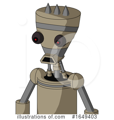 Royalty-Free (RF) Robot Clipart Illustration by Leo Blanchette - Stock Sample #1649403