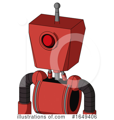 Royalty-Free (RF) Robot Clipart Illustration by Leo Blanchette - Stock Sample #1649406