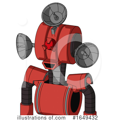 Royalty-Free (RF) Robot Clipart Illustration by Leo Blanchette - Stock Sample #1649432