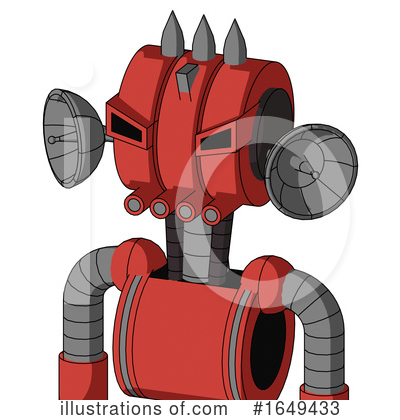Royalty-Free (RF) Robot Clipart Illustration by Leo Blanchette - Stock Sample #1649433
