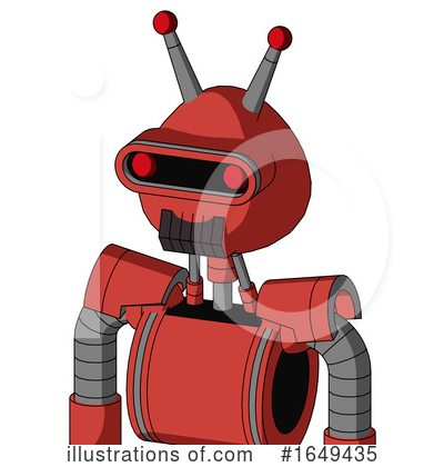 Royalty-Free (RF) Robot Clipart Illustration by Leo Blanchette - Stock Sample #1649435