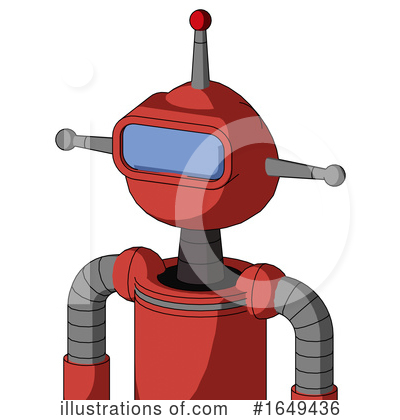 Royalty-Free (RF) Robot Clipart Illustration by Leo Blanchette - Stock Sample #1649436