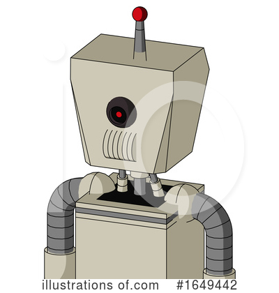Royalty-Free (RF) Robot Clipart Illustration by Leo Blanchette - Stock Sample #1649442