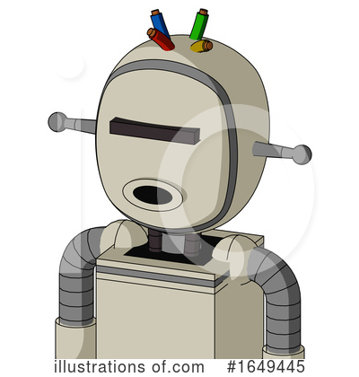 Royalty-Free (RF) Robot Clipart Illustration by Leo Blanchette - Stock Sample #1649445