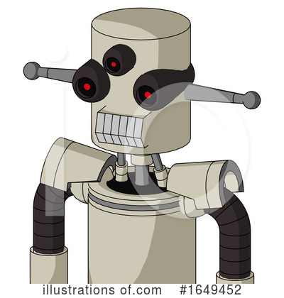 Royalty-Free (RF) Robot Clipart Illustration by Leo Blanchette - Stock Sample #1649452