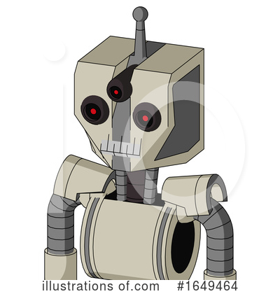Royalty-Free (RF) Robot Clipart Illustration by Leo Blanchette - Stock Sample #1649464