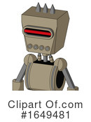 Robot Clipart #1649481 by Leo Blanchette