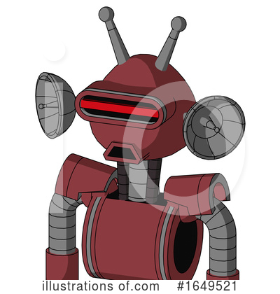 Royalty-Free (RF) Robot Clipart Illustration by Leo Blanchette - Stock Sample #1649521