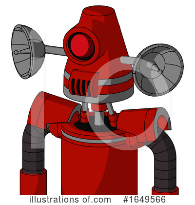 Royalty-Free (RF) Robot Clipart Illustration by Leo Blanchette - Stock Sample #1649566