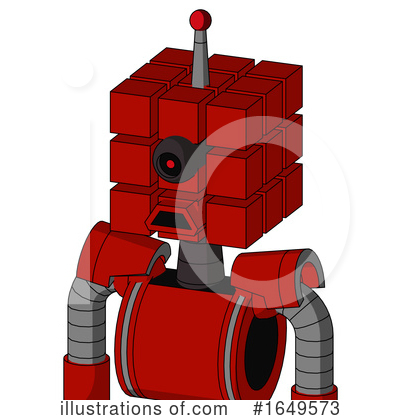 Royalty-Free (RF) Robot Clipart Illustration by Leo Blanchette - Stock Sample #1649573