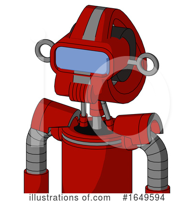 Royalty-Free (RF) Robot Clipart Illustration by Leo Blanchette - Stock Sample #1649594