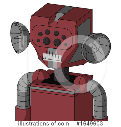 Royalty-Free (RF) Robot Clipart Illustration by Leo Blanchette - Stock Sample #1649603
