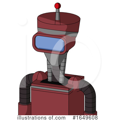 Royalty-Free (RF) Robot Clipart Illustration by Leo Blanchette - Stock Sample #1649608