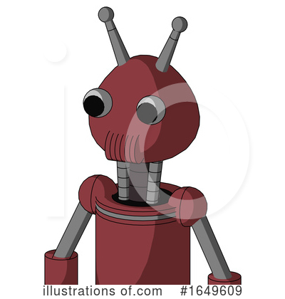 Royalty-Free (RF) Robot Clipart Illustration by Leo Blanchette - Stock Sample #1649609