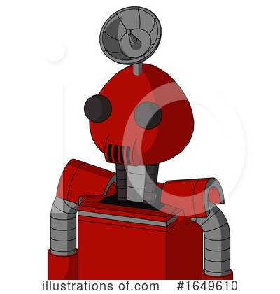 Royalty-Free (RF) Robot Clipart Illustration by Leo Blanchette - Stock Sample #1649610