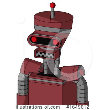 Royalty-Free (RF) Robot Clipart Illustration by Leo Blanchette - Stock Sample #1649612
