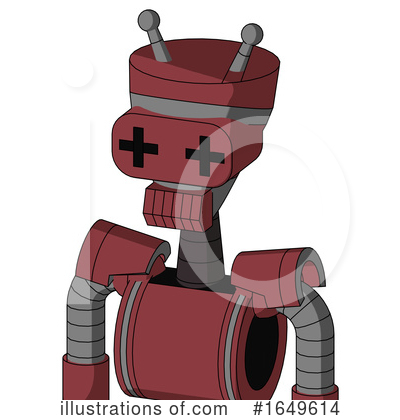 Royalty-Free (RF) Robot Clipart Illustration by Leo Blanchette - Stock Sample #1649614