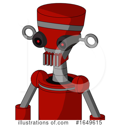 Royalty-Free (RF) Robot Clipart Illustration by Leo Blanchette - Stock Sample #1649615