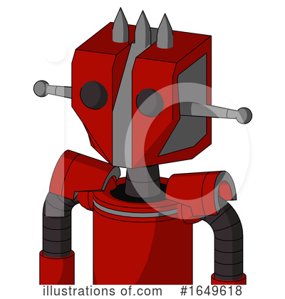 Royalty-Free (RF) Robot Clipart Illustration by Leo Blanchette - Stock Sample #1649618