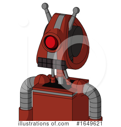 Royalty-Free (RF) Robot Clipart Illustration by Leo Blanchette - Stock Sample #1649621