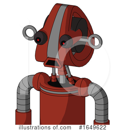 Royalty-Free (RF) Robot Clipart Illustration by Leo Blanchette - Stock Sample #1649622