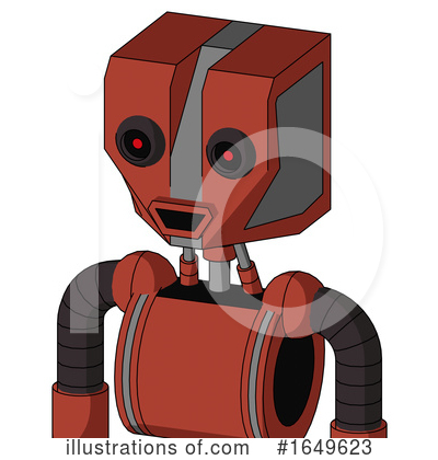 Royalty-Free (RF) Robot Clipart Illustration by Leo Blanchette - Stock Sample #1649623
