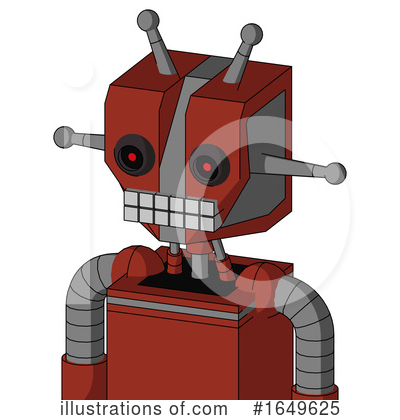 Royalty-Free (RF) Robot Clipart Illustration by Leo Blanchette - Stock Sample #1649625