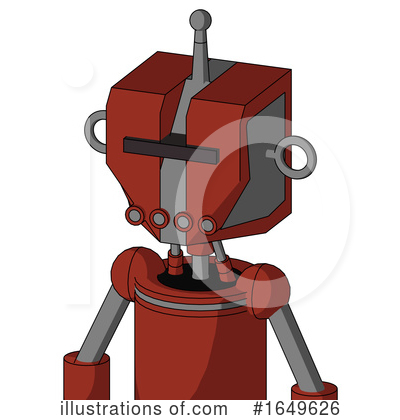 Royalty-Free (RF) Robot Clipart Illustration by Leo Blanchette - Stock Sample #1649626