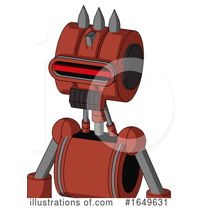 Royalty-Free (RF) Robot Clipart Illustration by Leo Blanchette - Stock Sample #1649631