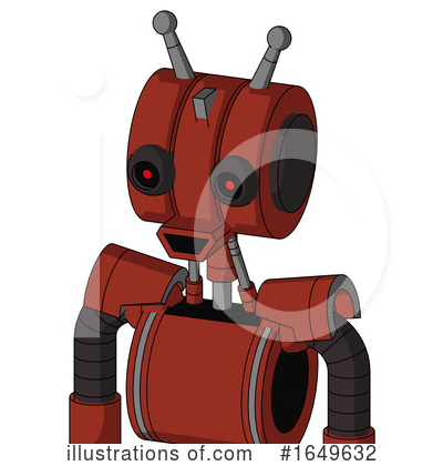 Royalty-Free (RF) Robot Clipart Illustration by Leo Blanchette - Stock Sample #1649632