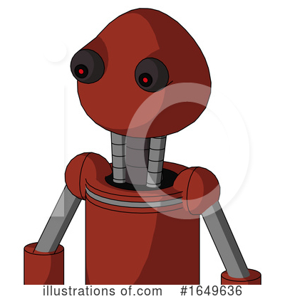 Royalty-Free (RF) Robot Clipart Illustration by Leo Blanchette - Stock Sample #1649636