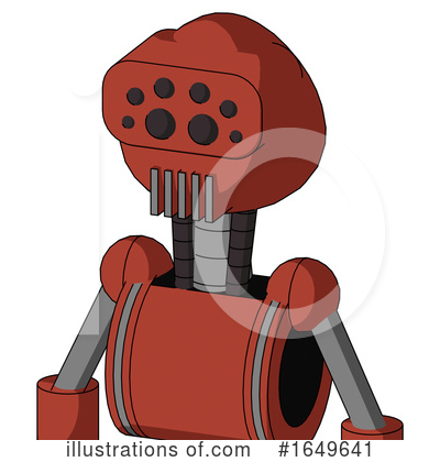 Royalty-Free (RF) Robot Clipart Illustration by Leo Blanchette - Stock Sample #1649641