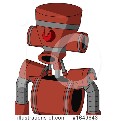 Royalty-Free (RF) Robot Clipart Illustration by Leo Blanchette - Stock Sample #1649643