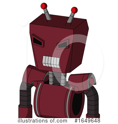 Royalty-Free (RF) Robot Clipart Illustration by Leo Blanchette - Stock Sample #1649648