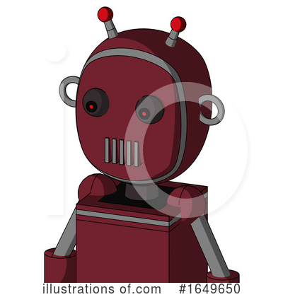 Royalty-Free (RF) Robot Clipart Illustration by Leo Blanchette - Stock Sample #1649650