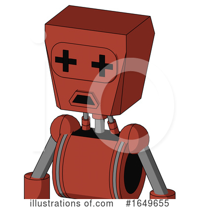 Royalty-Free (RF) Robot Clipart Illustration by Leo Blanchette - Stock Sample #1649655