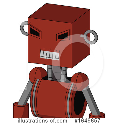 Royalty-Free (RF) Robot Clipart Illustration by Leo Blanchette - Stock Sample #1649657