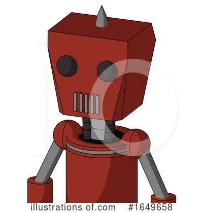 Royalty-Free (RF) Robot Clipart Illustration by Leo Blanchette - Stock Sample #1649658